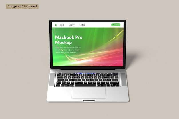 Makieta Macbooka Pro