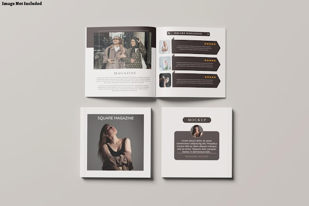 Makieta magazynu PSD Square