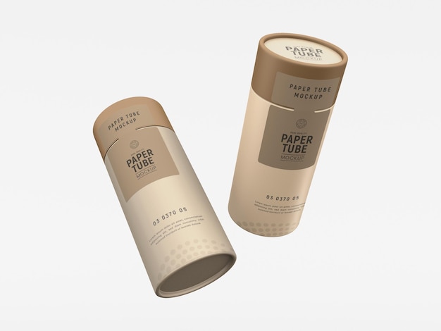 Makieta Marki Kraft Paper Tube