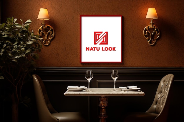 Makieta Namiotu Restauracji_makieta Restauracji_makieta Logo Restauracji_makieta Znaku Wnętrza