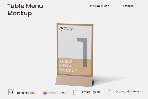 Makieta Namiotu Stołowego Premium Psd