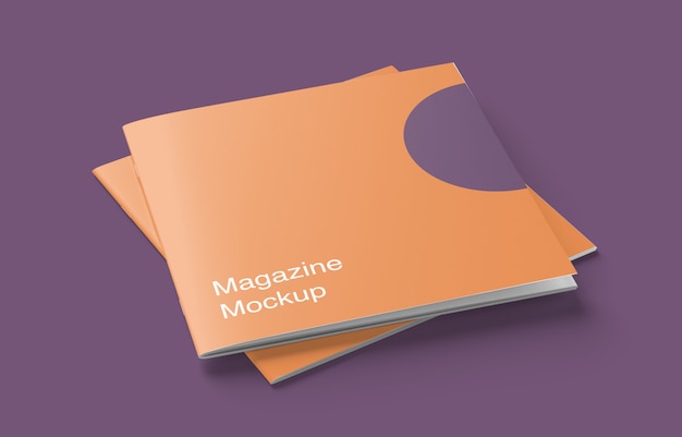 Makieta okładki magazynu lub broszury