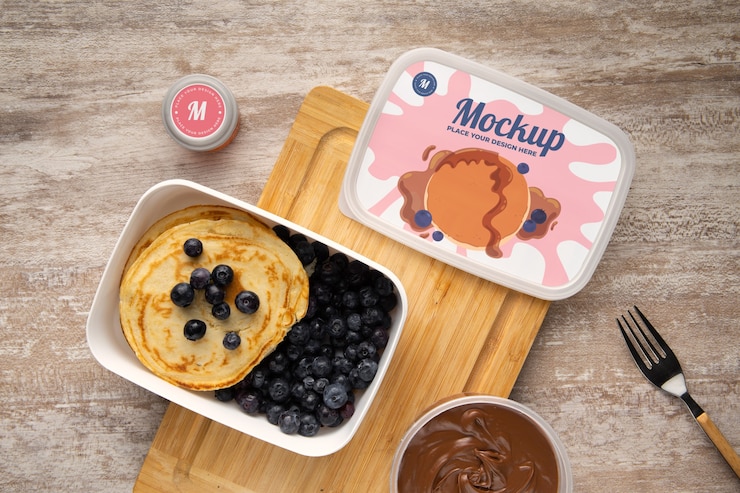 Makieta opakowania piekarni