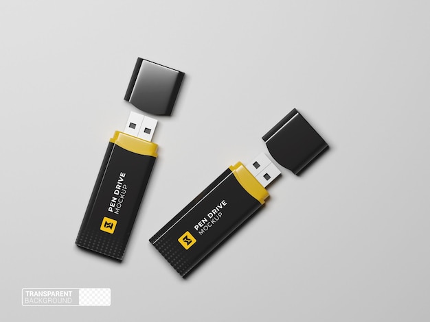 PSD makieta pendrive'a usb