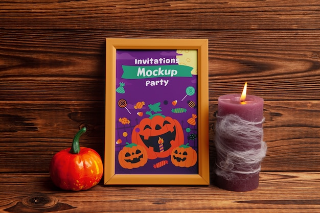 Makieta Projektu Ramki Halloween