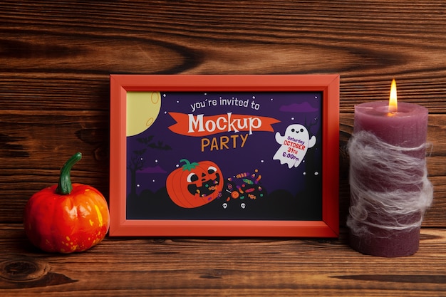 Makieta Projektu Ramki Halloween