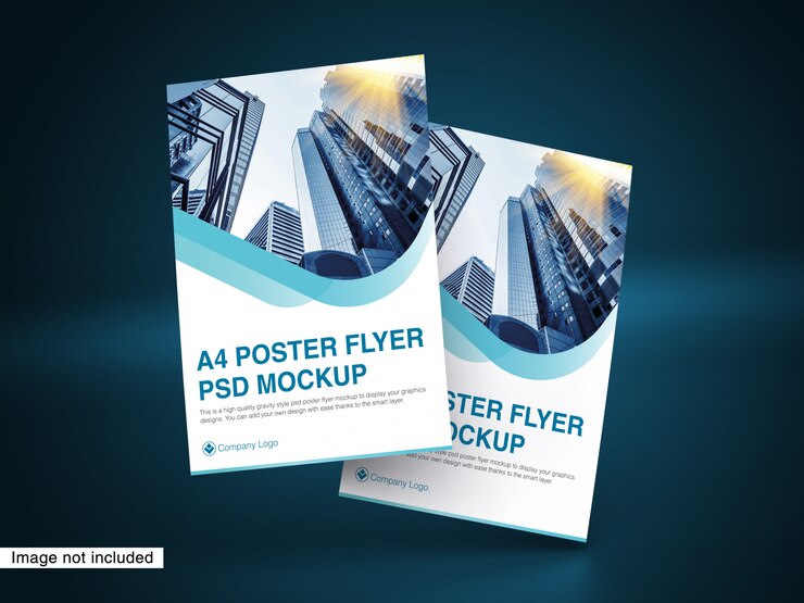 PSD makieta psd ulotki plakat a4