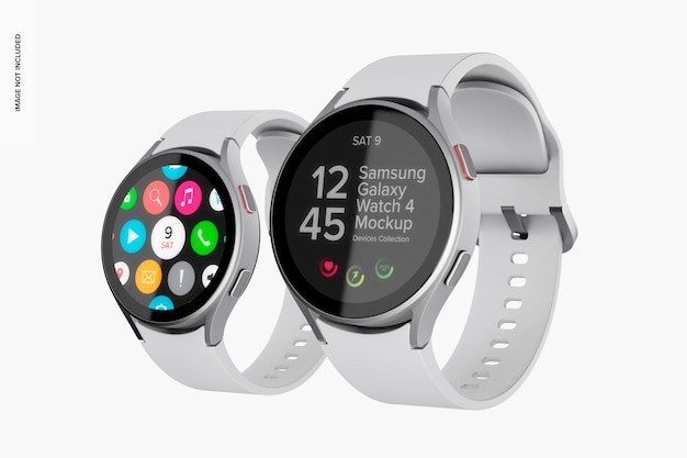 Makieta Samsunga Galaxy Watch4 44 Mm, Widok Z Prawej Strony