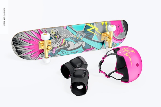 Makieta sceny skate, porzucona