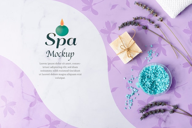 Makieta Spa Widok Z Góry