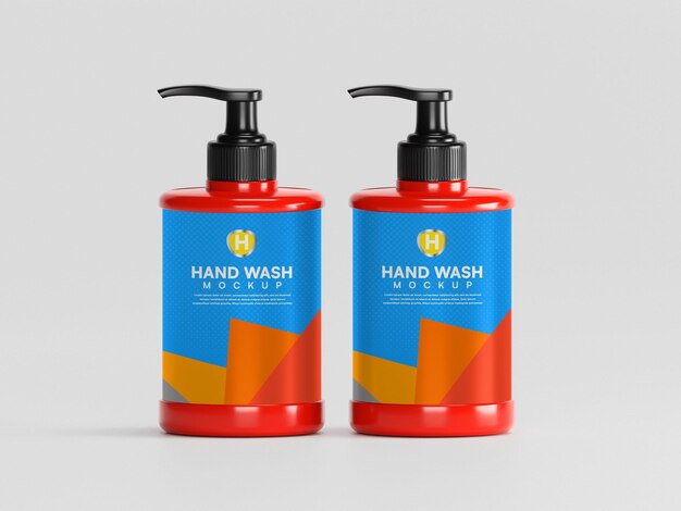 PSD makieta sprayu do mycia rąk w płynie