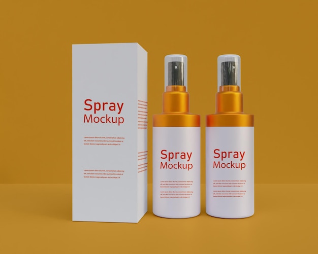 Makieta sprayu perfum