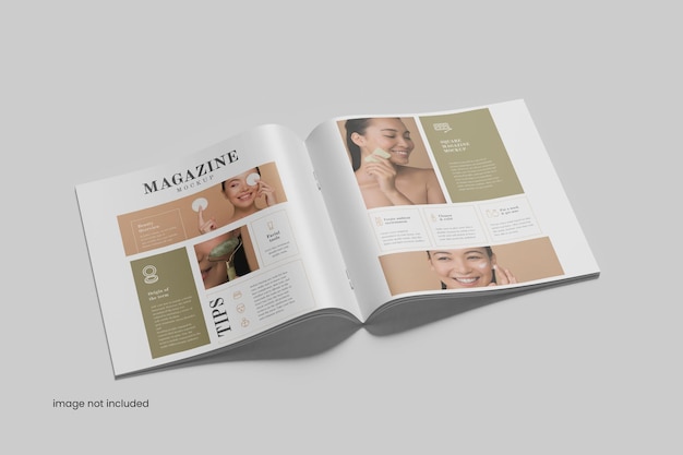 Makieta strony magazynu