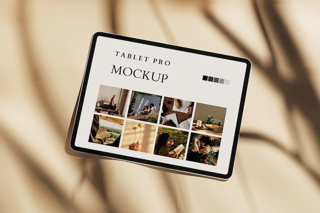 Makieta tabletu Pro
