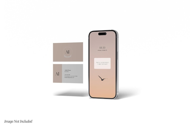 Makieta Telefonu I Wizytówki Premium Psd
