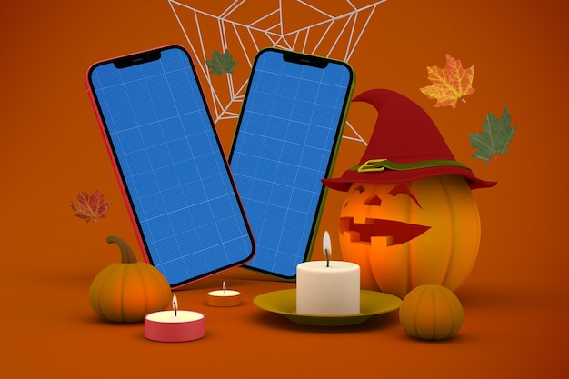 Makieta Telefonu Na Halloween