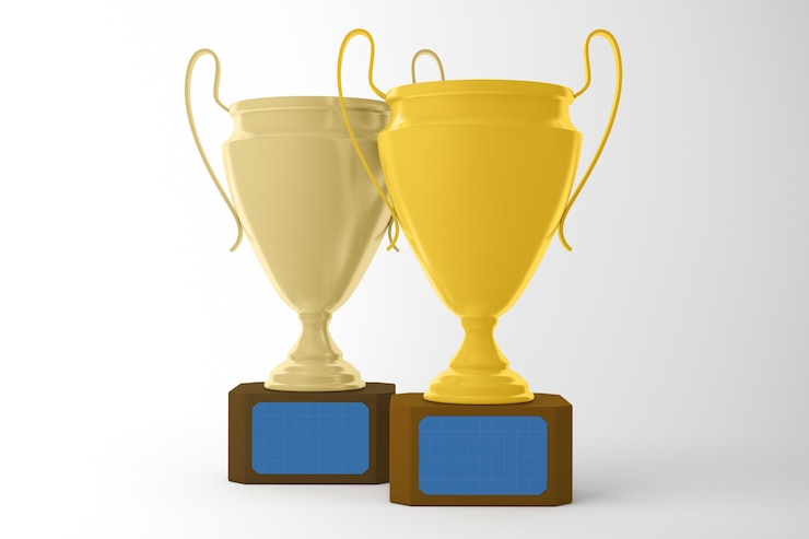 PSD makieta trofeum