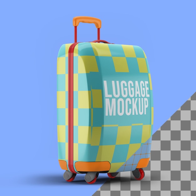 Makieta walizki podróżnej na bagaż
