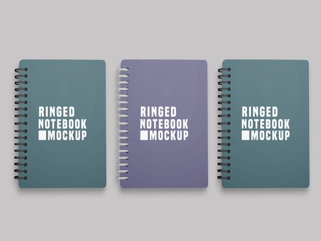 Makieta zestawu notebooków