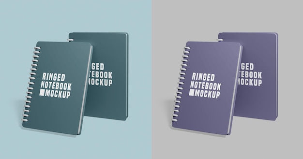 Makieta zestawu notebooków