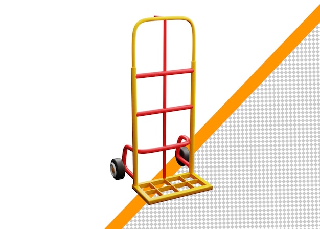 PSD making a trolley icon in blender