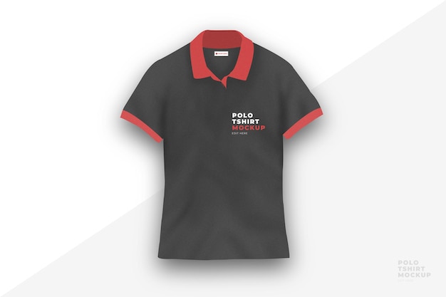 Male polo shirt mockup