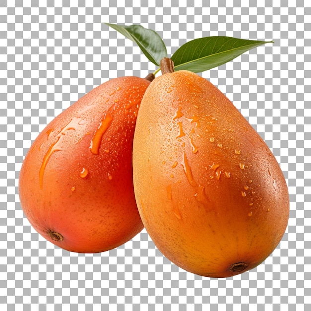 PSD mamey sapote on transparent background