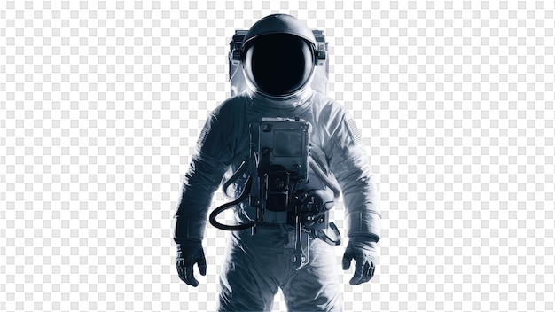 PSD a man in an astronaut suit with a space suit on