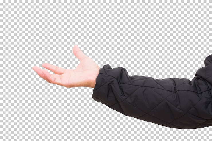 PSD 男の手