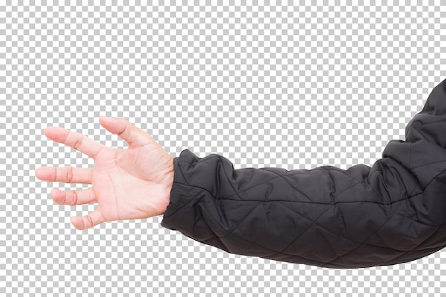 PSD man hand