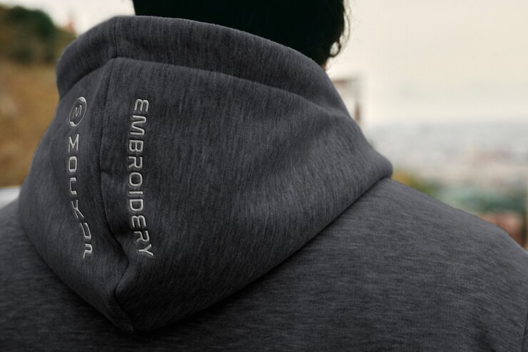 PSD man met sweatshirtmodel