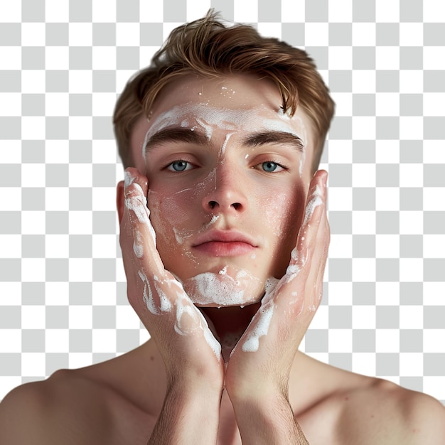 Man models transparent backgrounds