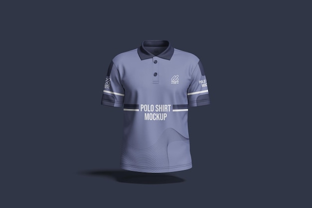 Man Polo shirt mockup voorzijde