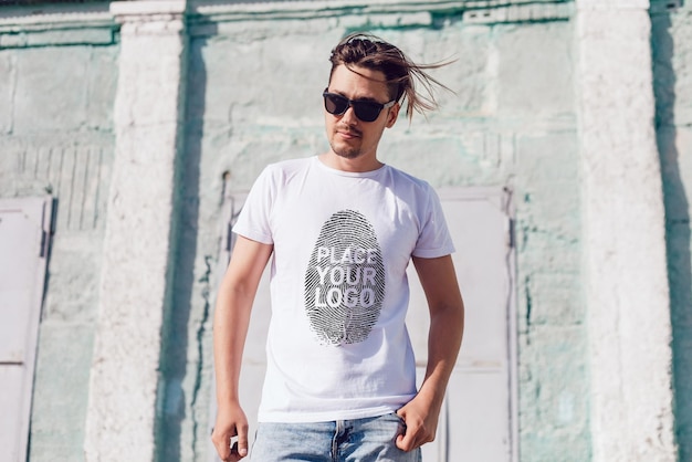 Man's T Shirt Mockup