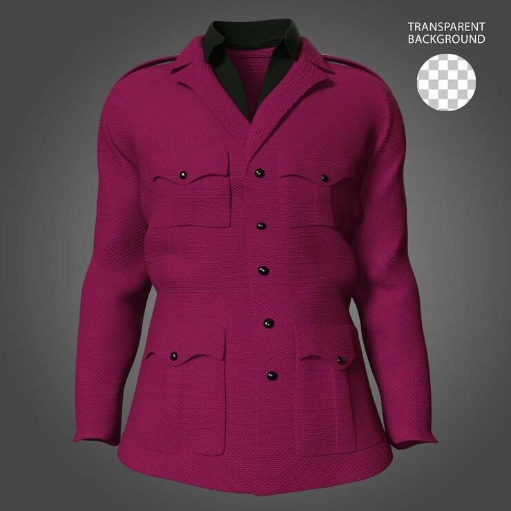 PSD man suit jacket old style mode geïsoleerde 3d gerenderde illustratie