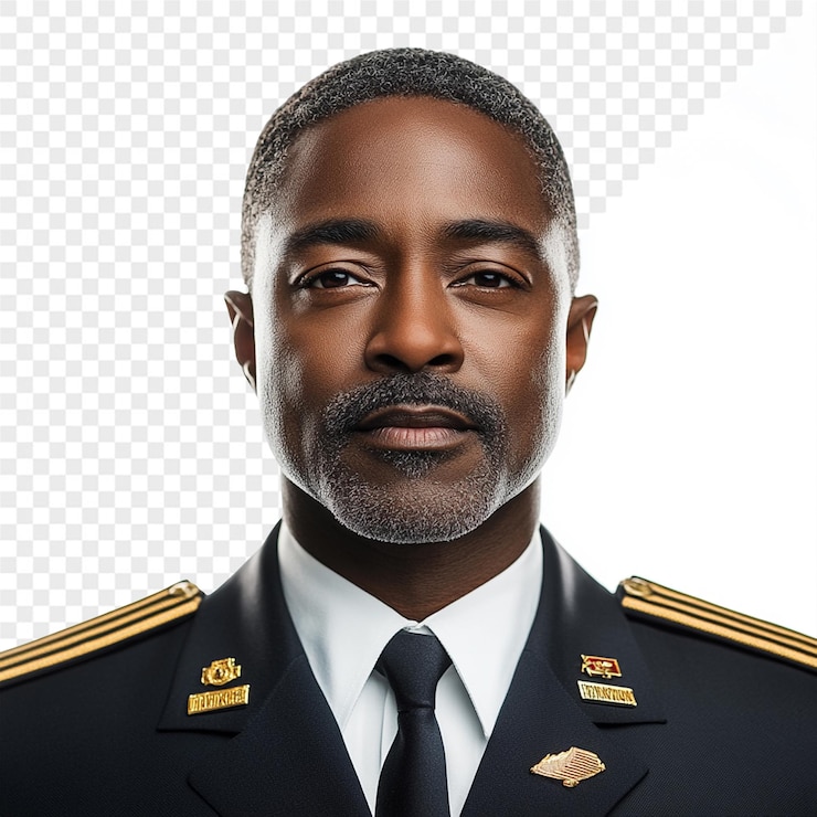 PSD a man in a uniform with the words quot u s quot on the back