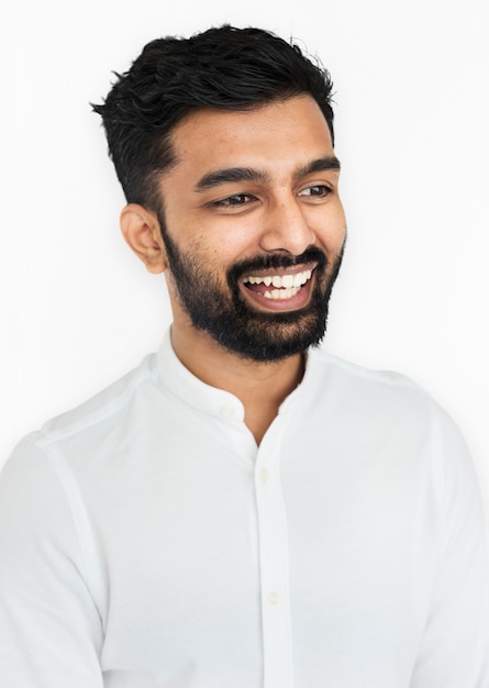 Man vrolijke Studio portret Concept