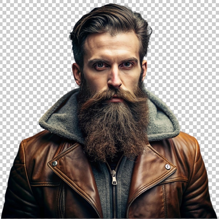 PSD a man with a beard