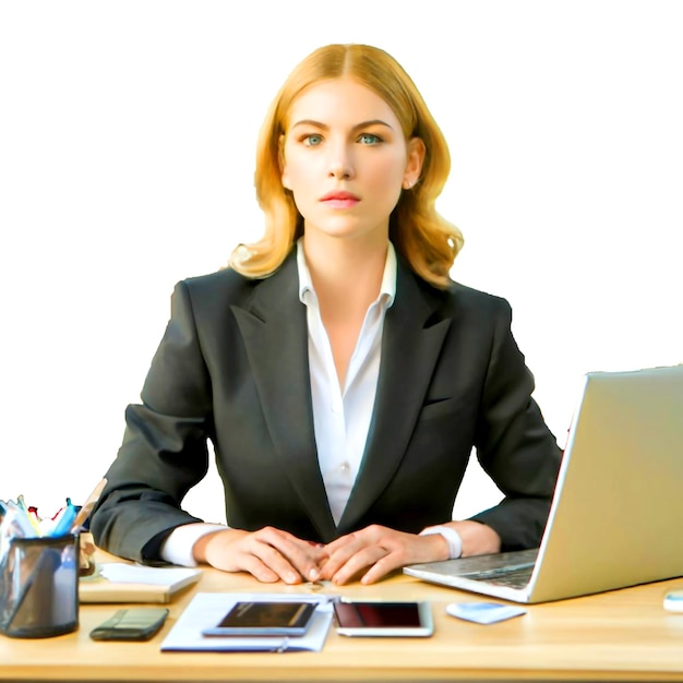 PSD man working in office overtired and overwhelmed businessman at workplace inside office business man