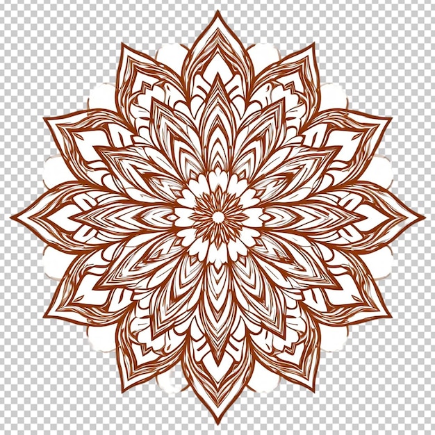 Mandala bakgrunnsdesign