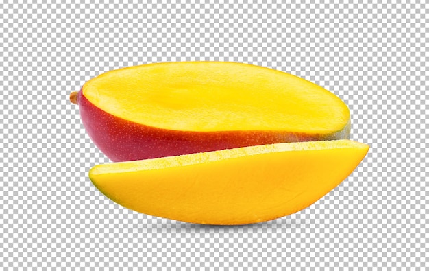 Mango geïsoleerd op alfalaag