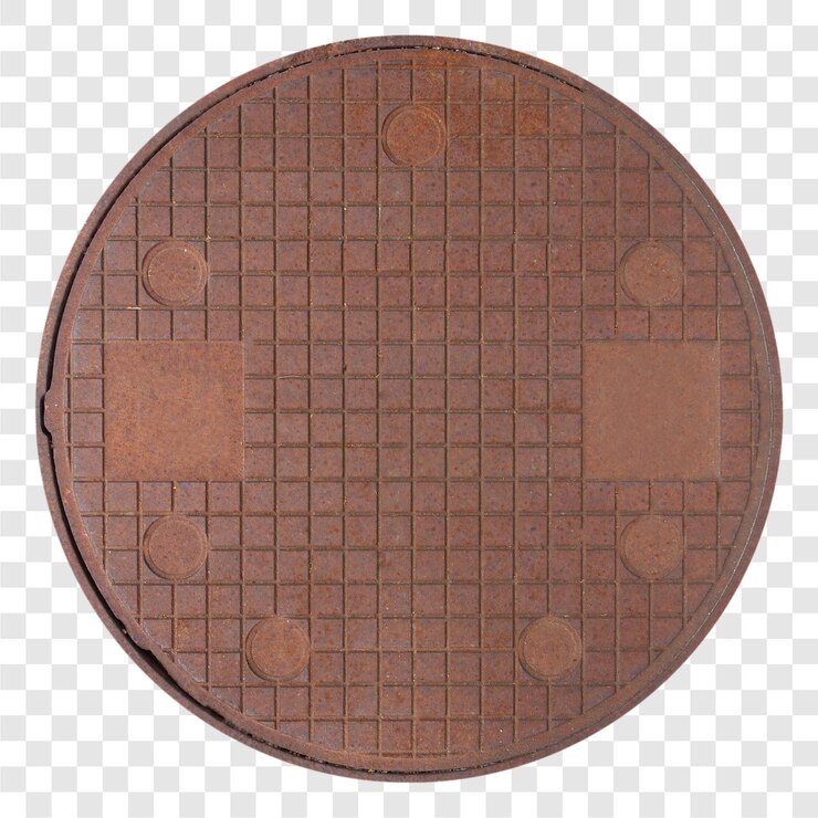 PSD manhole transparent