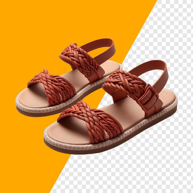 PSD mannelijke sandalen psd