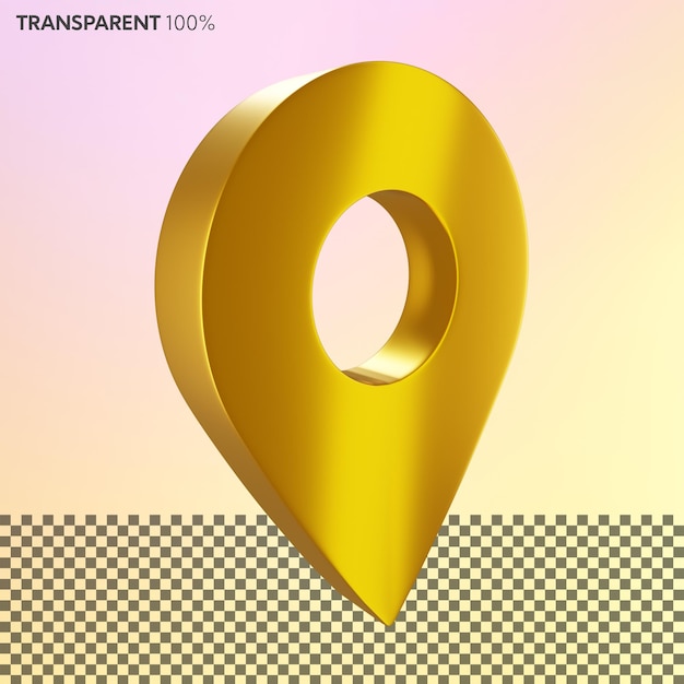 map mark 3d icon