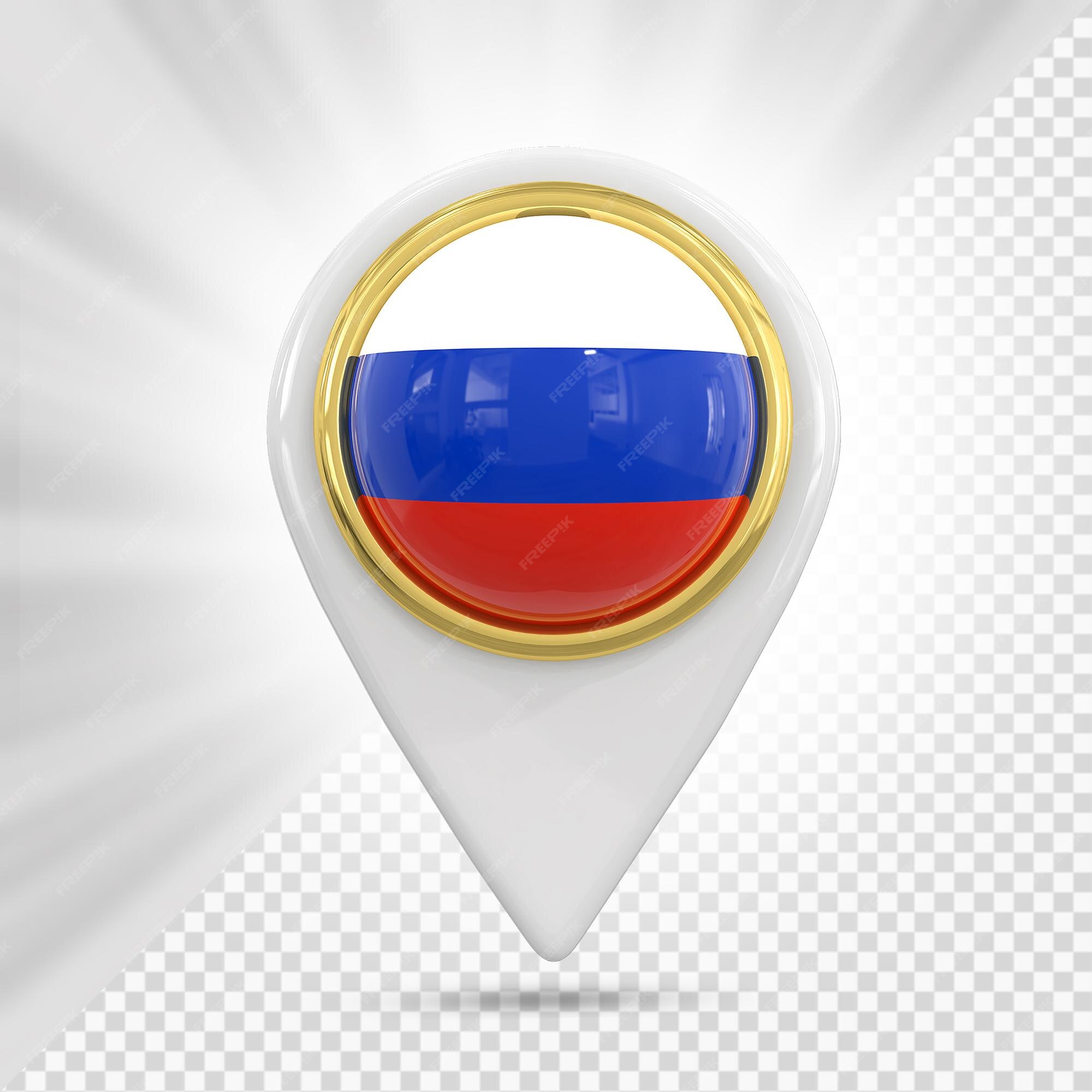 Russia Pin Flag PNG Images & PSDs for Download