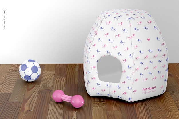 Maquete do Pet House, vista direita