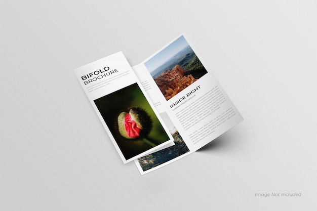 Maquette de brochures DL Bifold