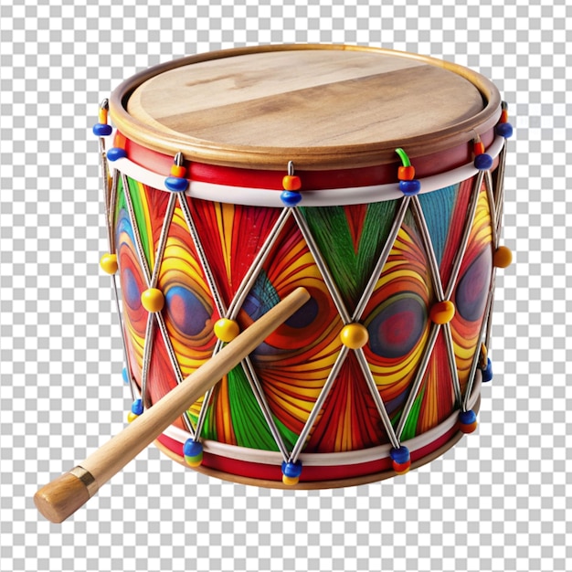 PSD maracatu rhythm drum on transparent background