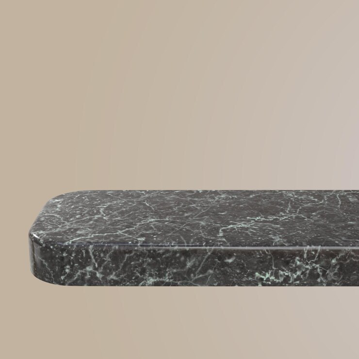 PSD a marble counter with a white and gray marble top