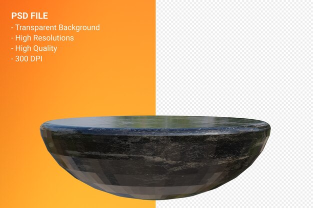 marble podium minimal design in 3d rendering isolated